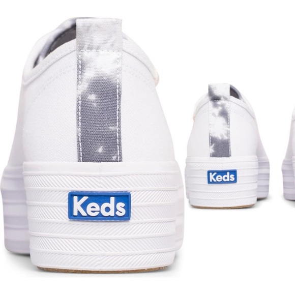 White Ked’s Tripple Up Platform Sneakers - Picture 3 of 14